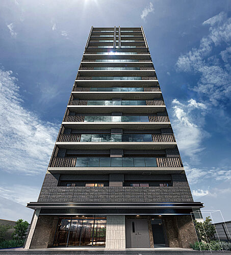 ネベル草加 Tiare 外観完成予想CG