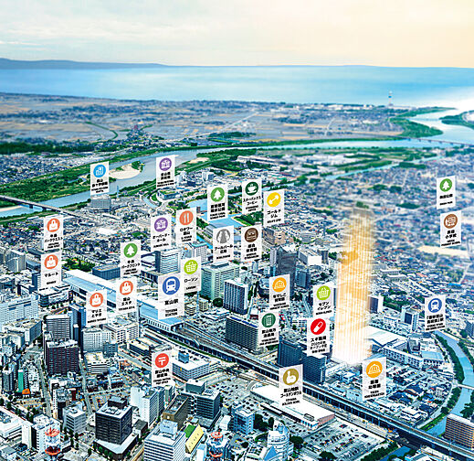 レーベン富山駅北VISIONISTA 外観