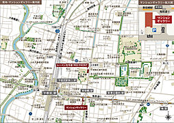 レーベン元今泉 MID FRONT モデルルーム案内図