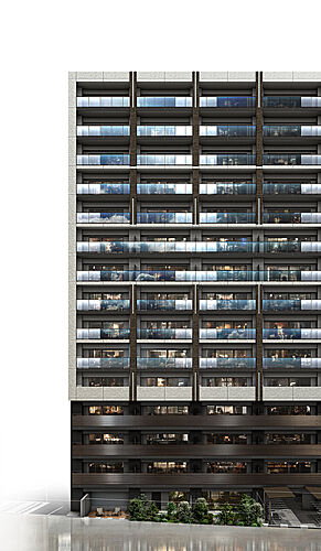 レーベン元今泉 MID FRONT 外観完成予想CG