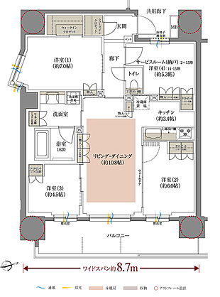 レーベン姫路Project 間取り A