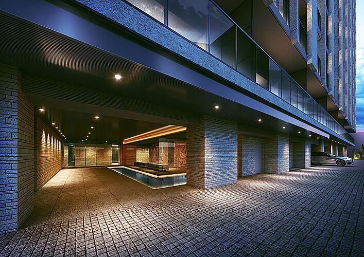 クリオレジダンス八王子セントラルマークス エントランス完成予想図