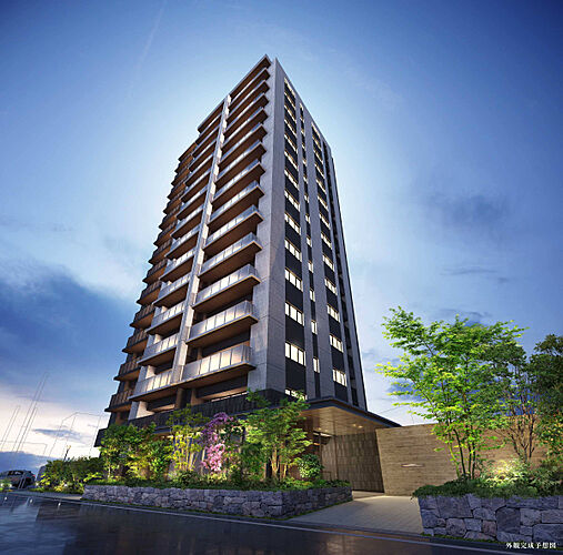 サーパス神宮レジデンス 外観完成予想図