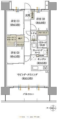 ザ・レジデンス松本深志 間取り C
