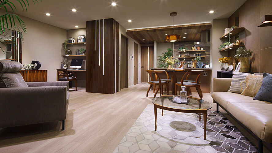 ヴェレーナ武蔵新城 リビング・ダイニング・キッチン