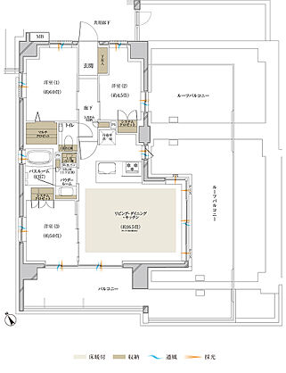 ヴェレーナ松戸ザ・テラス 間取り Pr