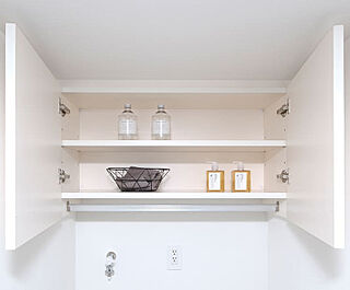 リビオシティ小倉中井 ウエストコート 洗濯機置場上収納