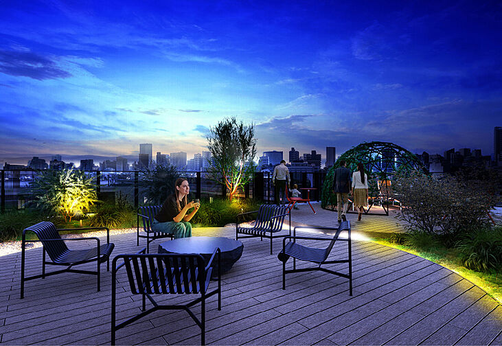 リビオシティ文京小石川 共用部