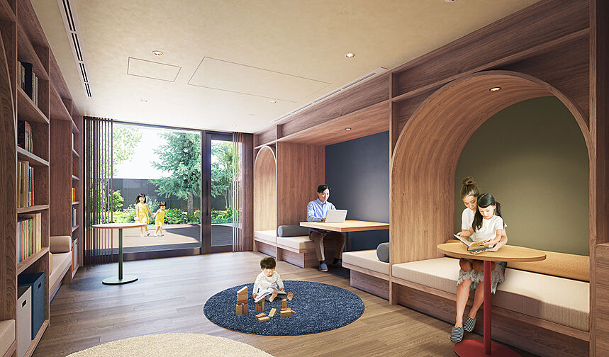 リビオ光が丘ガーデンズ 共用部