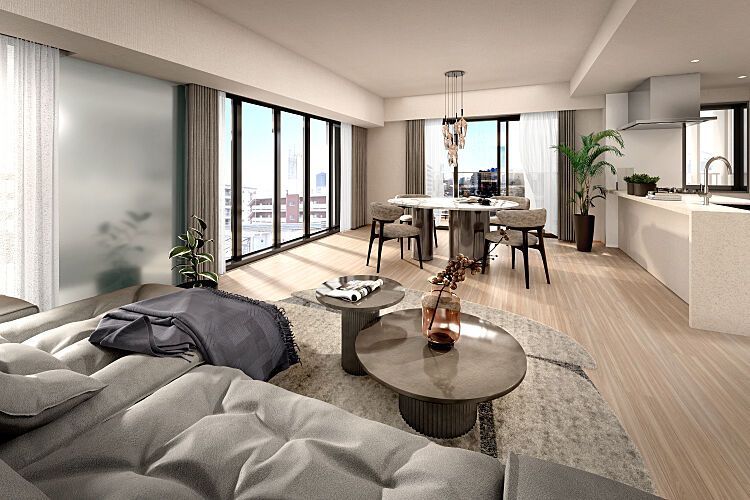 リビオ高田馬場 Fタイプ メニュープラン完成予想CG