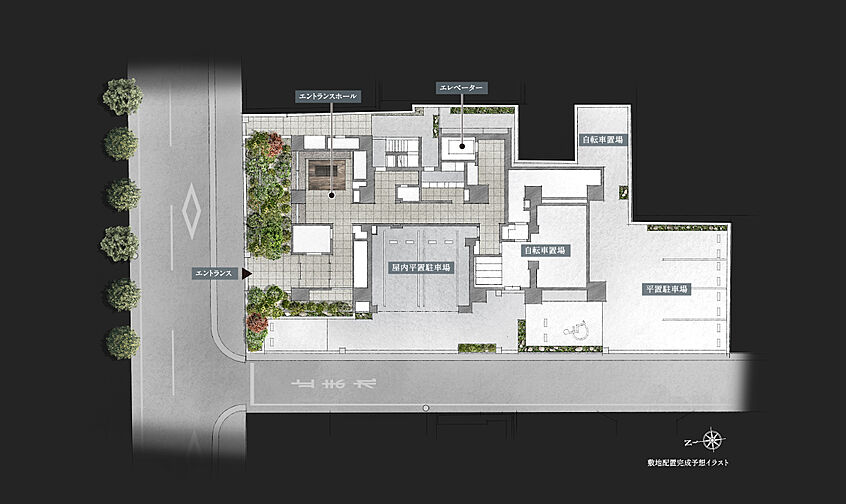 リビオ三田レジデンス 共用部
