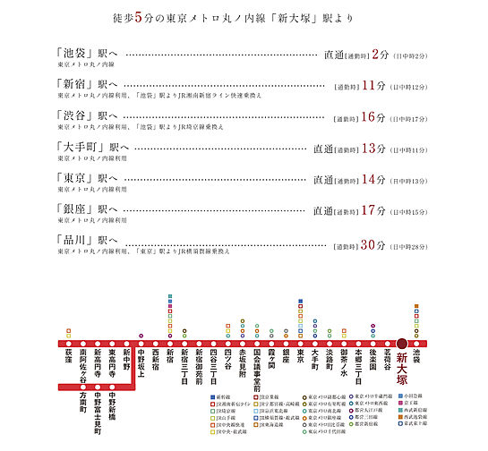 ルジェンテ文京護国寺 アクセス図