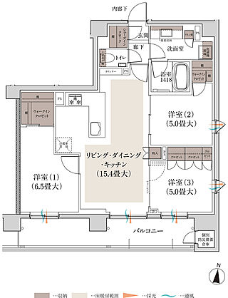ルジェンテ文京護国寺 間取り F