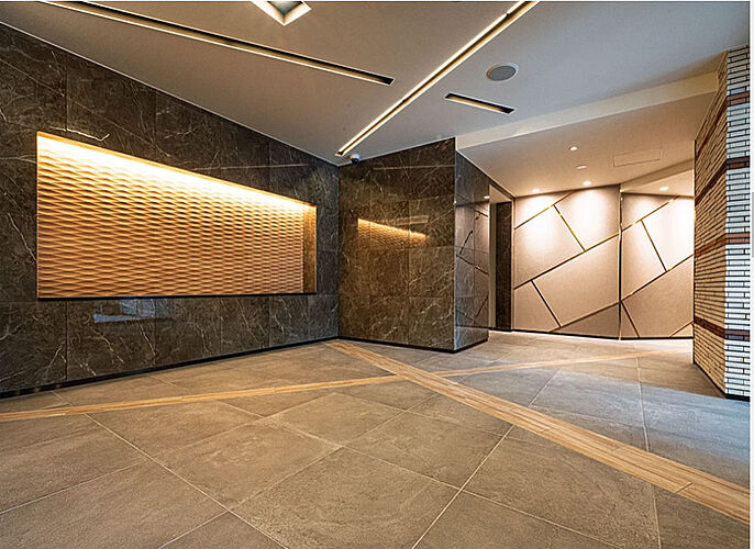 リーフィアレジデンス八王子北野 エントランスホール写真