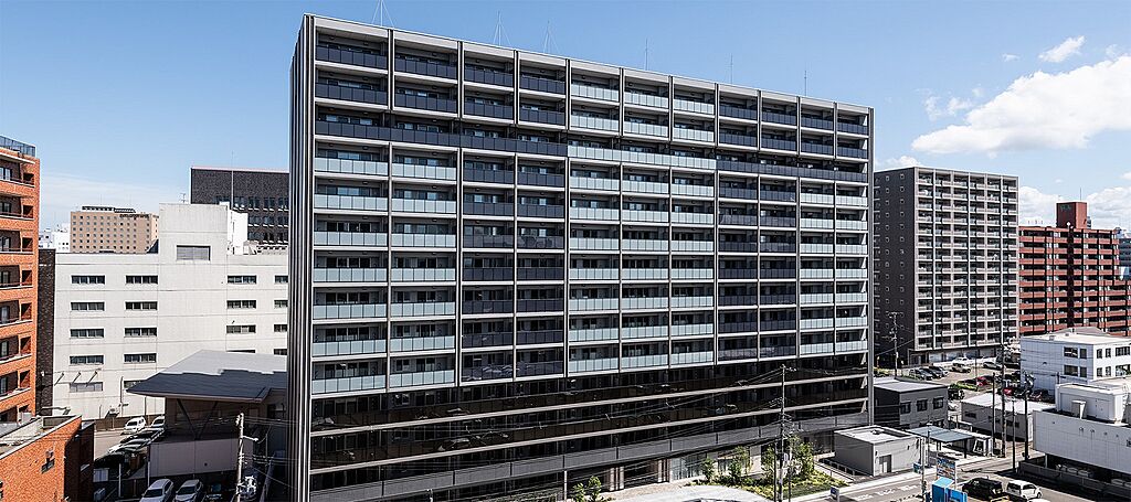 プレミスト秋田中通ザ・レジデンス 外観