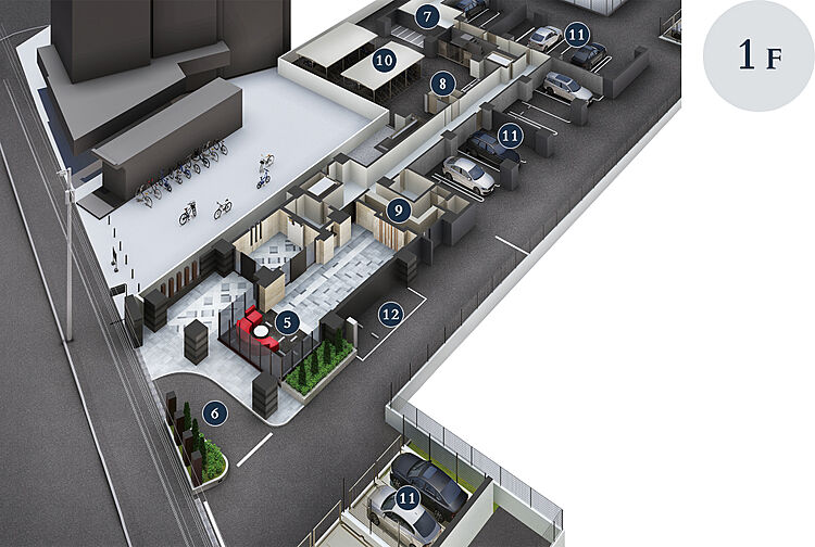 プレミスト札幌環状通東ステーションサイド 共用部