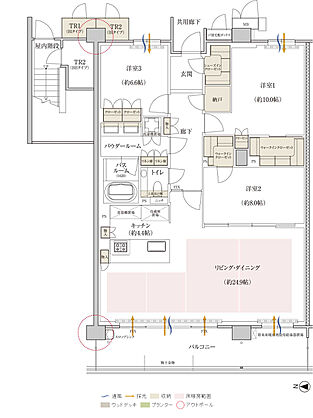 プレミスト京都 松ケ崎 間取り BI