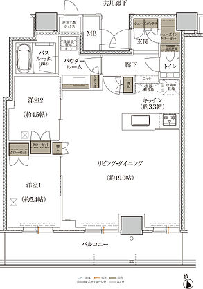 プレミストタワー千里丘 間取り P-F【PLAN SELECT】