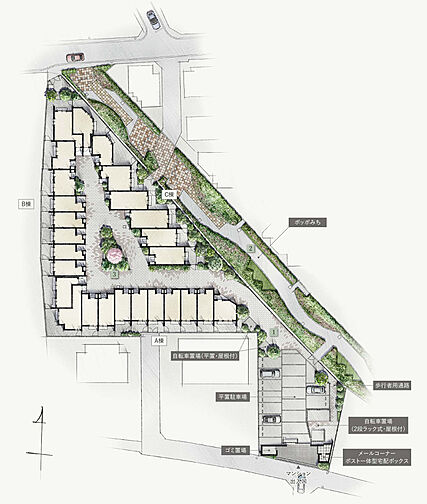 プレミスト国立ゲートレジデンス 共用部