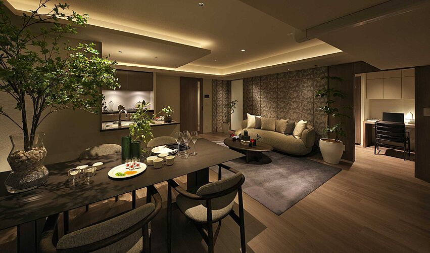 プレミスト京都 二条城北 リビング・ダイニング・キッチン