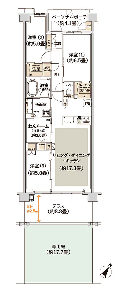 タイプ:SouthCourt-Bg