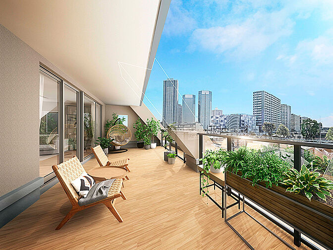 クレストラフィーネ新川崎 専有部