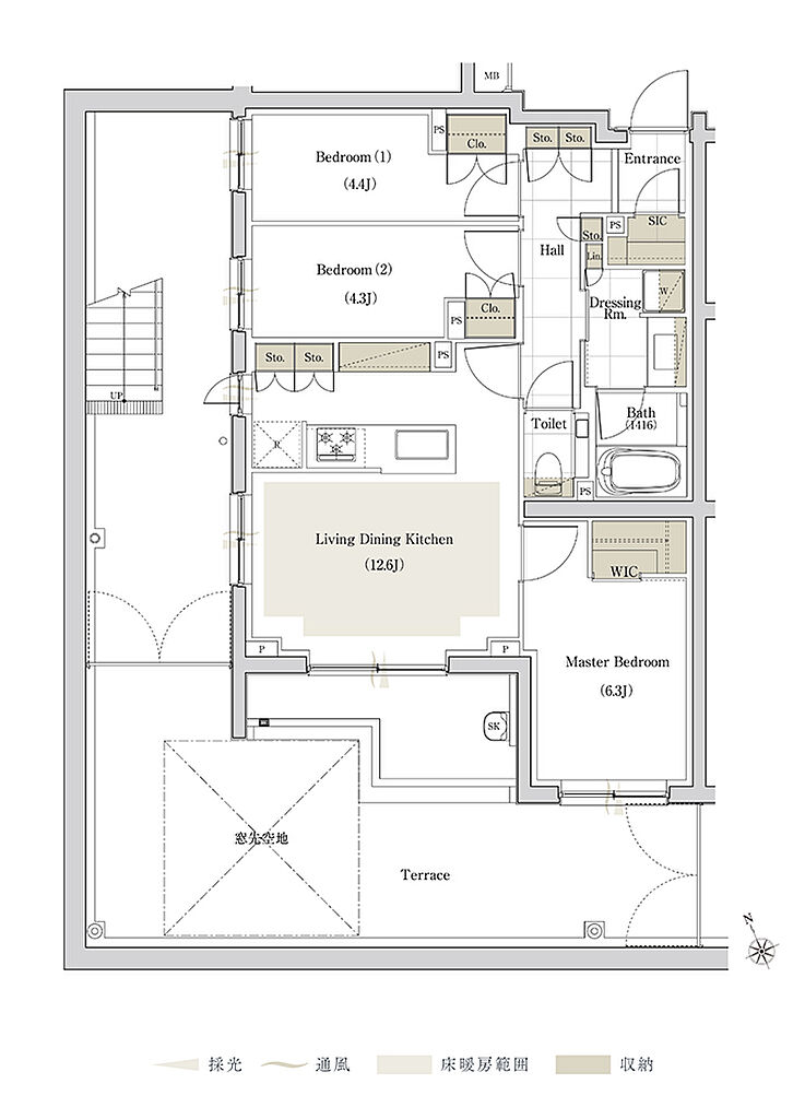 サンウッド吉祥寺南町一丁目 間取り Ag