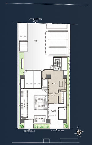 サンクレイドル池下 共用部