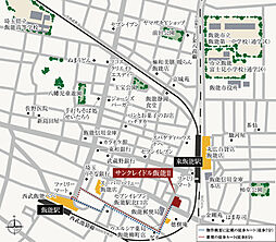 サンクレイドル飯能II 現地案内図