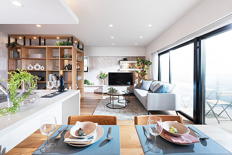 サンクレイドル京王八王子 リビング・ダイニング・キッチン