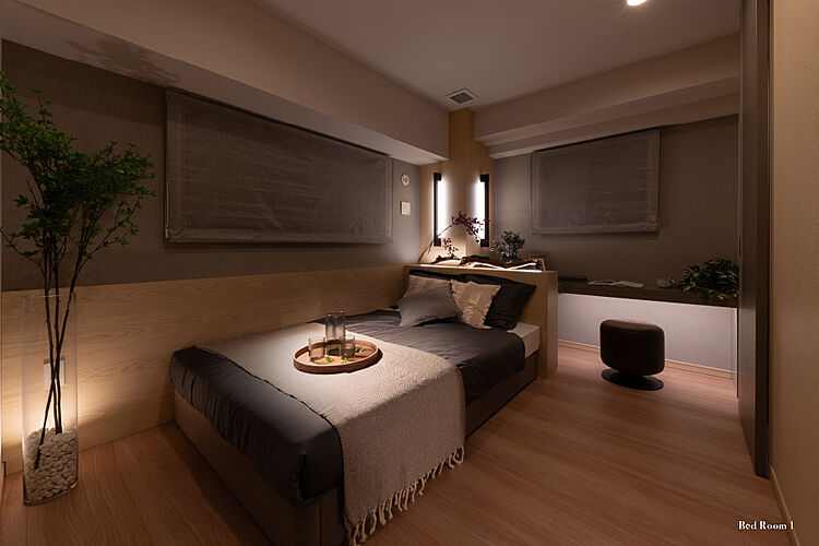 サンクレイドル津田沼III ベッドルーム1