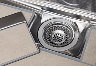 サンクレイドル鶴見緑地公園 お手軽にお手入れできる排水口