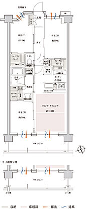 サンクレイドル新小岩II 間取り D