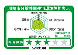 [CASBEE川崎] 環境配慮の取組を促し、その概要を公表する制度として川崎市が定めている川崎市建築物環境配慮制度「CASBEE川崎」を取得。