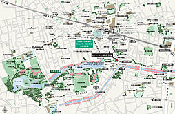 ピアース石神井公園 現地案内図