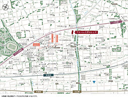 ワコーレ六甲セレンテ 現地案内図