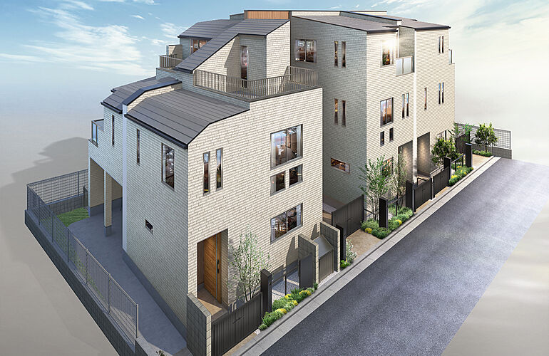 カーサソサエティ祖師ヶ谷大蔵 完成予想CG