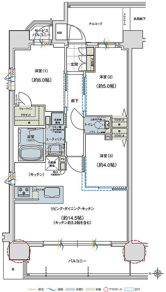 ユニハイム京都西院高辻通 間取り 【先着順】I