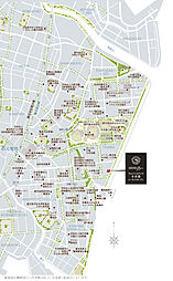 アルファステイツ与次郎シーサイドガーデン 現地案内図