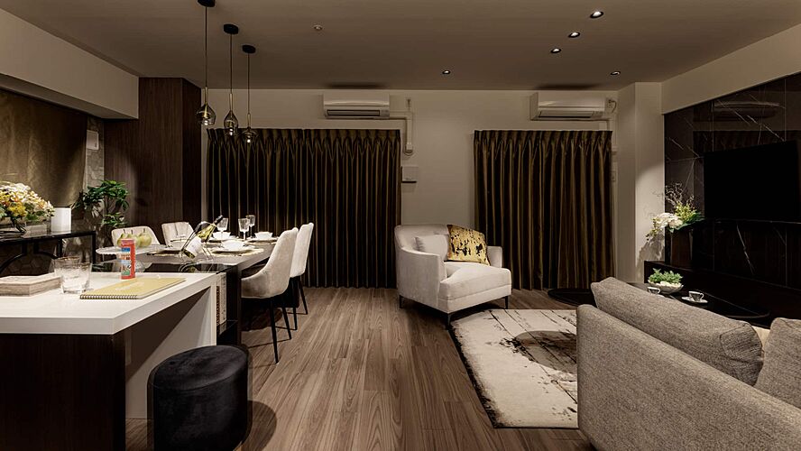 アルファスマート明石魚住 リビング・ダイニング