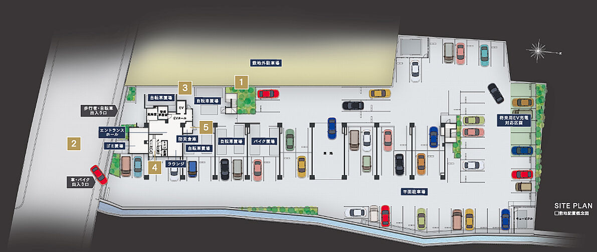 アルファステイツ筑紫野 共用部