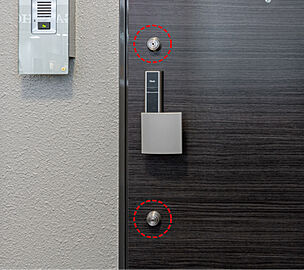 アルファスマート北田宮 ダブルロック