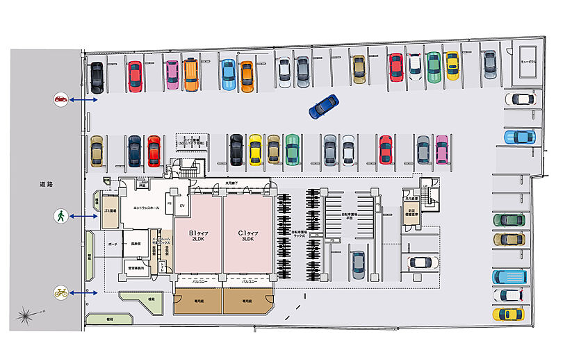 アルファステイツ桜通り十文字 共用部