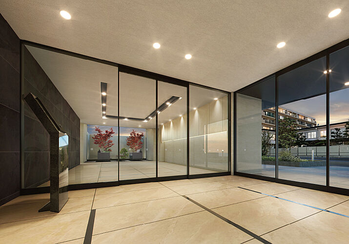 アルファステイツ衣山駅 エントランスホール完成予想図