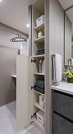 アルファステイツつくばみどりの パウダールーム収納