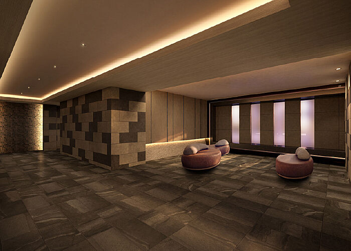 アルファステイツつくばみどりの ラウンジ完成予想図