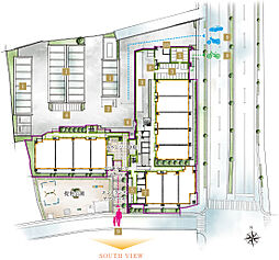 ジオ京都桂川テラス 共用部