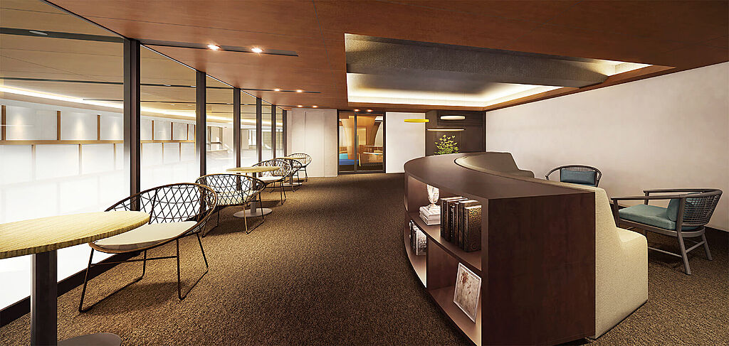 ジオ三田 ラウンジ（4階）完成予想図