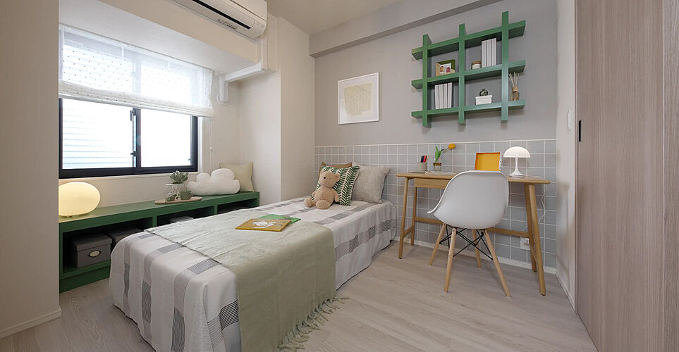 ジオ京都西院 ベッドルーム