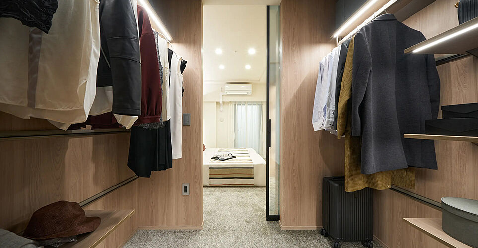 ジオ京都西院 ウォークスルークローゼット